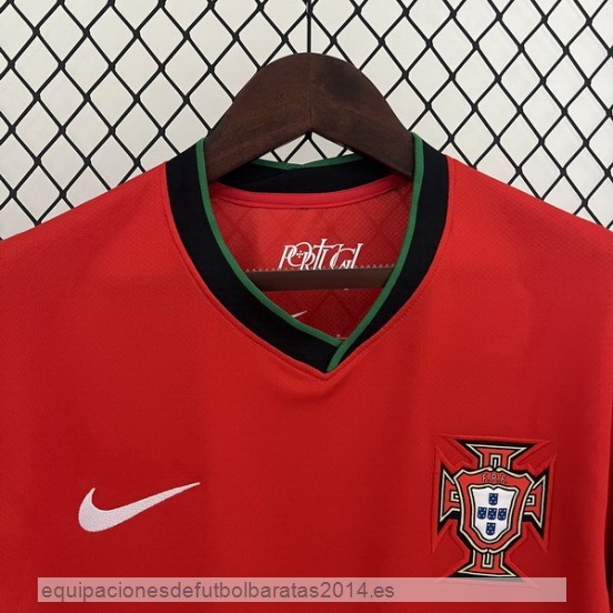 Nuevo Tailandia 1ª Camiseta Portugal 2024 Rojo Baratas